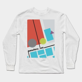 monsters inc. bauhaus Long Sleeve T-Shirt